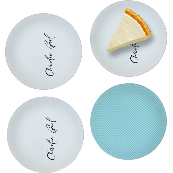 Custom Design - Set of Appetizer / Dessert Plates