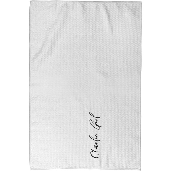 Custom Design - Waffle Weave Towel - Full Color Print - Approval Image