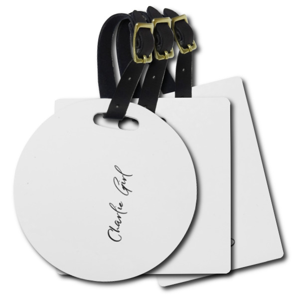 Custom Design Your Own Plastic Luggage Tag