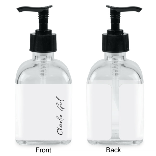 Custom Design - Glass Soap/Lotion Dispenser - Approval