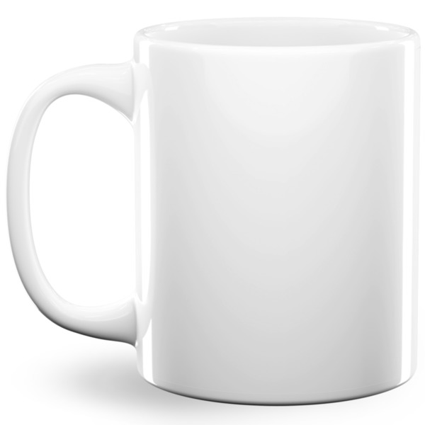 Custom Design Your Own 11 oz Coffee Mug - White