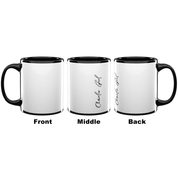 Custom Design - Coffee Mug - 11 oz - Black APPROVAL