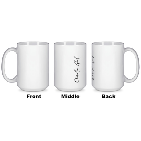 Custom Design - Coffee Mug - 15 oz - White APPROVAL