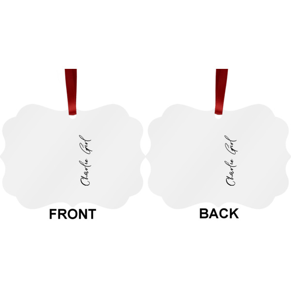 Custom Design - Metal Benilux Ornament - Front and Back (APPROVAL)