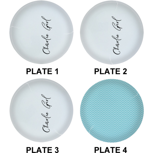Custom Design - Set of Lunch / Dinner Plates (Approval)