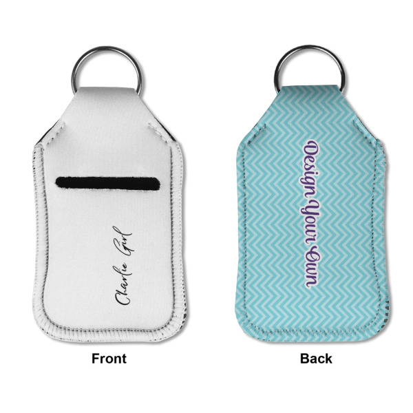 Custom Design - Sanitizer Holder Keychain - Small APPROVAL (Flat)