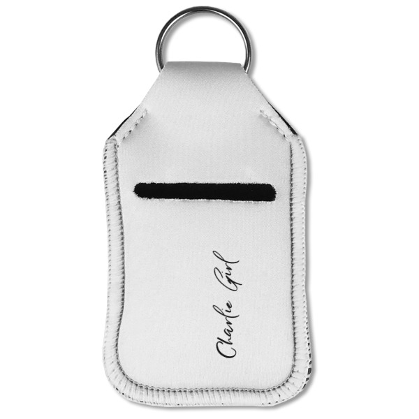 Custom Design - Sanitizer Holder Keychain - Small (Front Flat)
