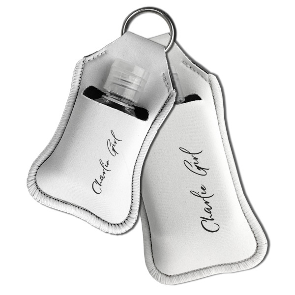 Custom Design - Sanitizer Holder Keychain - Both in Case (PARENT)