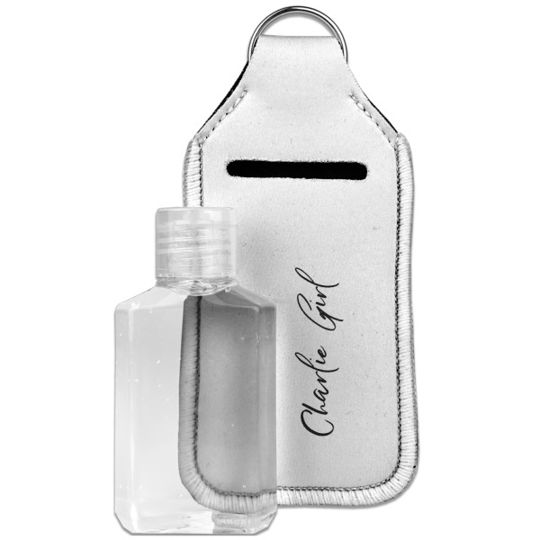 Custom Design - Sanitizer Holder Keychain - Large with Case