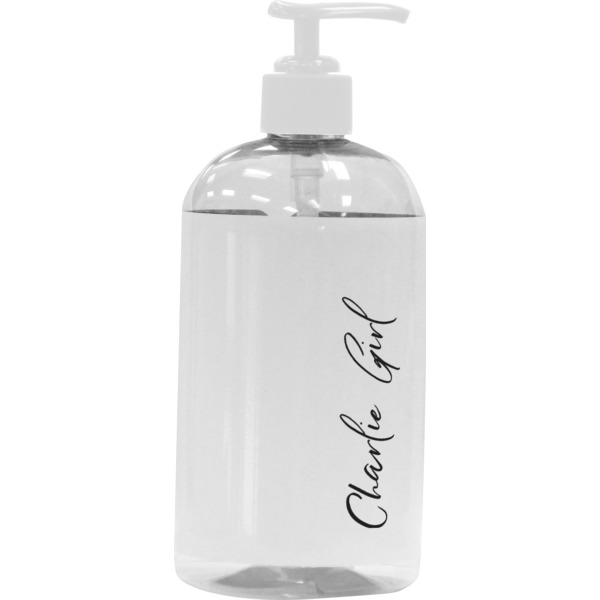 Custom Design - Large Liquid Dispenser (16 oz) - White