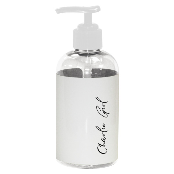 Custom Design - Small Liquid Dispenser (8 oz) - White