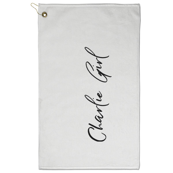 Custom Design Your Own Golf Towel - Poly-Cotton Blend
