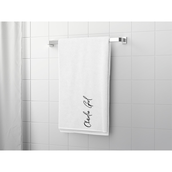 Custom Design - Bath Towel - Lifestyle