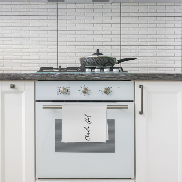 Custom Design - Kitchen Towel - Poly Cotton - Lifestyle