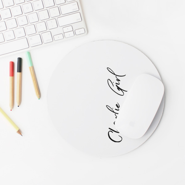 Custom Design - Round Mousepad - LIFESTYLE 2