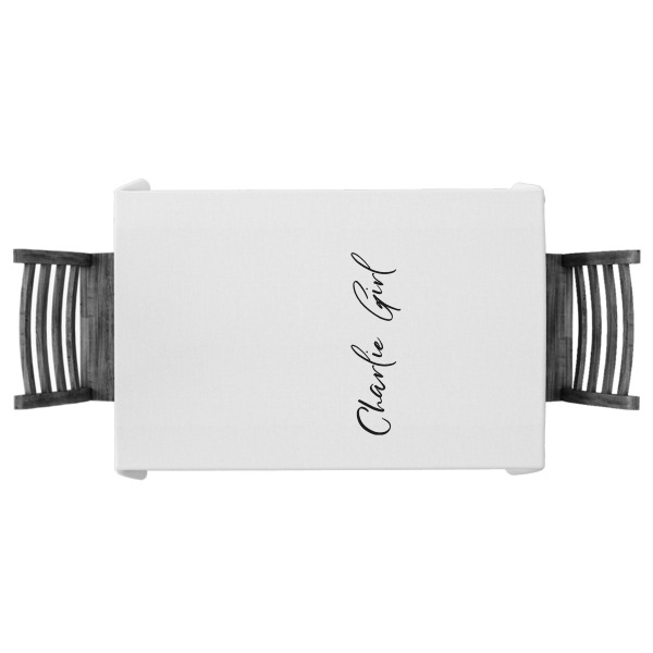 Custom Design Your Own Tablecloth - 58" x 58"