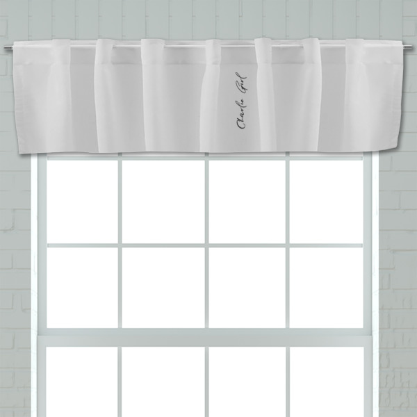 Custom Design - Valance - Closeup on window