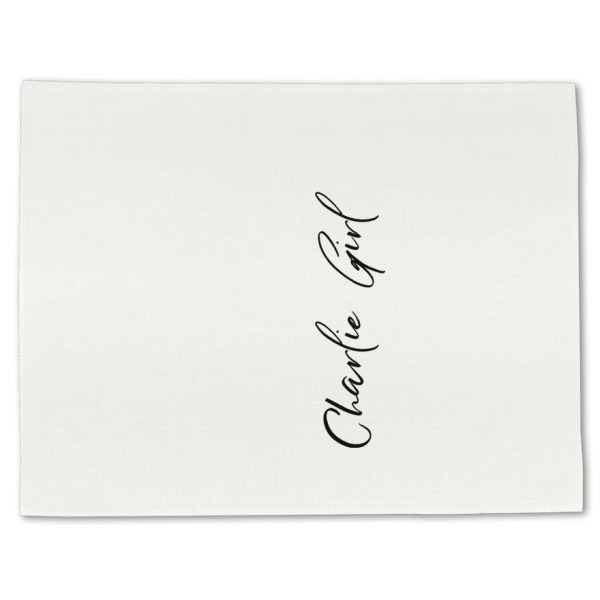 Custom Design - Linen Placemat - Front