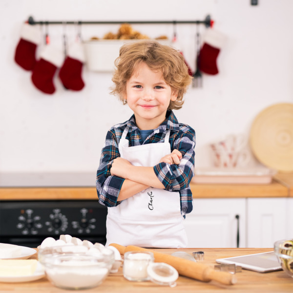 Custom Design - Kid's Aprons - Small - Lifestyle