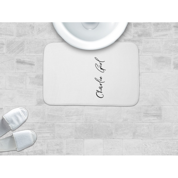 Custom Design - Memory Foam Bath Mat - LIFESTYLE 24x17