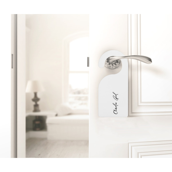 Custom Design - Door Hanger - LIFESTYLE