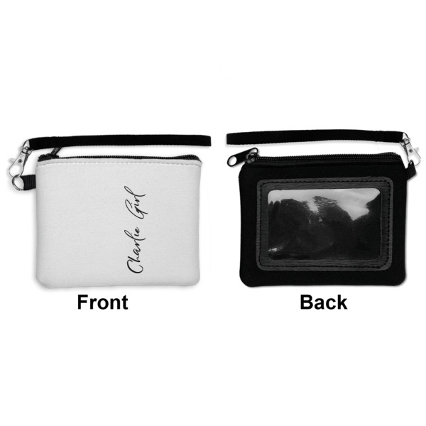 Custom Design - Wristlet ID Cases - Front & Back