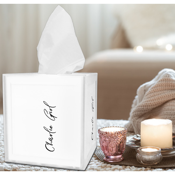Custom Design - Tissue Box - Lifestyle