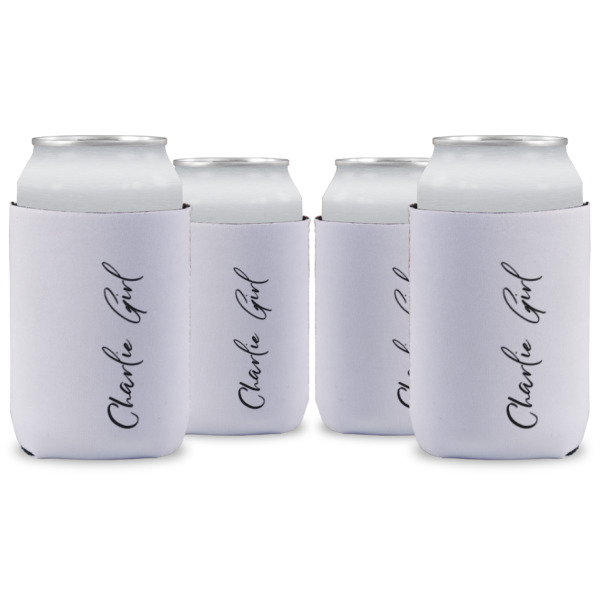 Custom Design Your Own Can Cooler - 12 oz - Set of 4