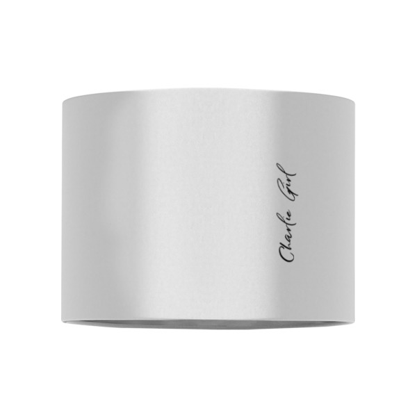 Custom Design - 8" Drum Lampshade - Front (Fabric)