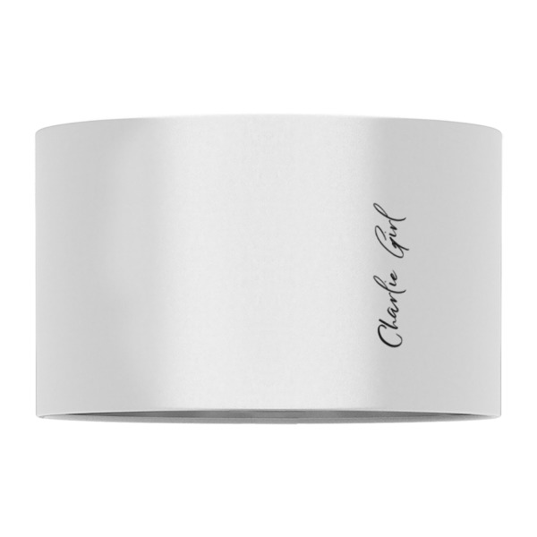 Custom Design - 12" Drum Lampshade - FRONT (Fabric)