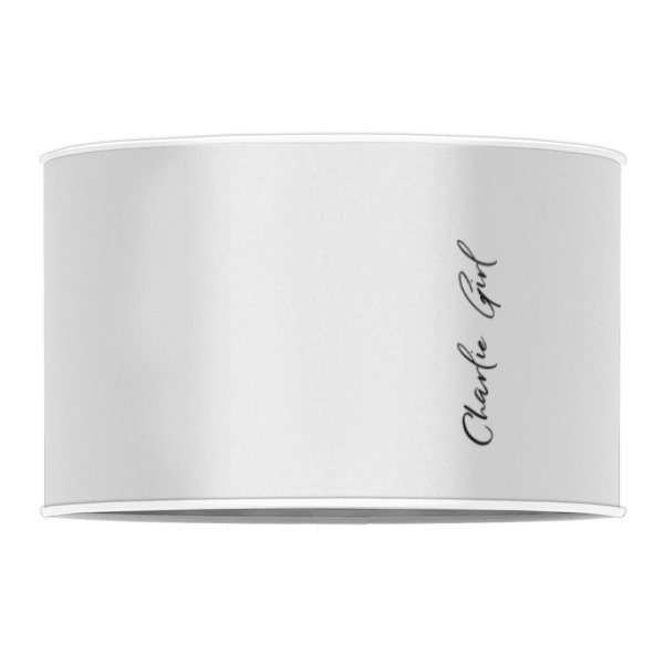 Custom Design - 12" Drum Lampshade - FRONT (Poly Film)