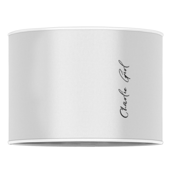 Custom Design - 16" Drum Lampshade - Front (Poly Film)