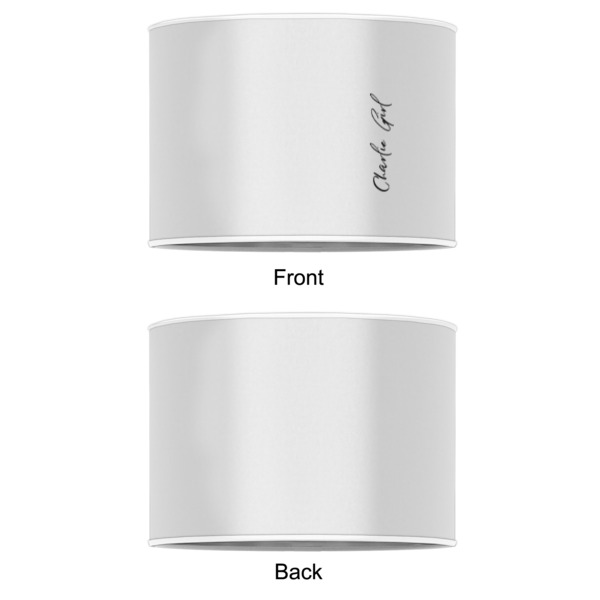 Custom Design - 8" Drum Lampshade - APPROVAL (Poly Film)