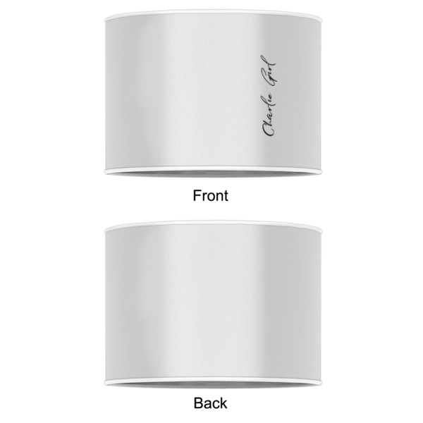 Custom Design - 16" Drum Lampshade - Approval (Poly Film)