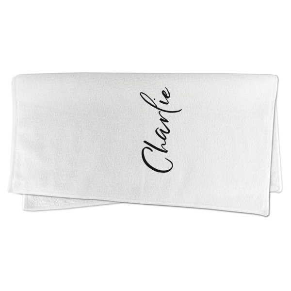 Custom Design - Microfiber Dish Rag - FOLDED (half)