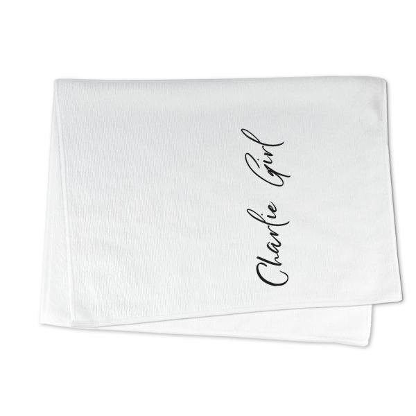 Custom Design - Microfiber Dish Towel - FOLDED HALF