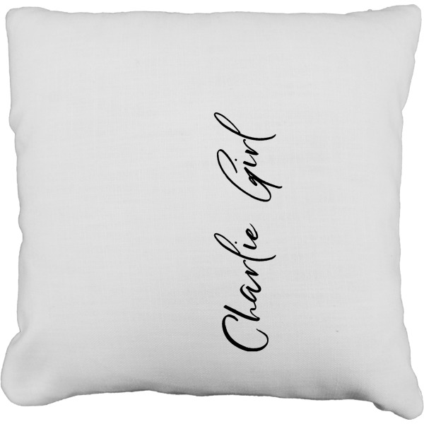 Custom Design Your Own Faux-Linen Throw Pillow 26"