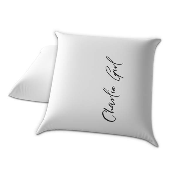 Custom Design - Decorative Pillow Case - TWO