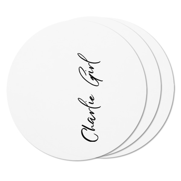 Custom Design - Round Fridge Magnet - THREE