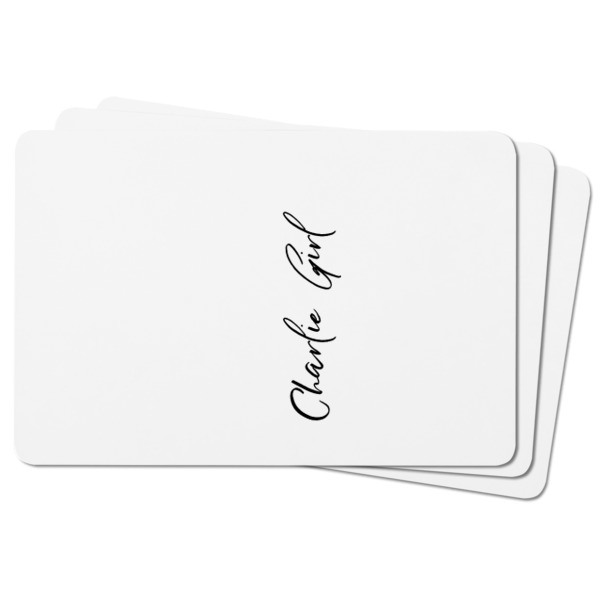 Custom Design - Rectangular Fridge Magnet - THREE