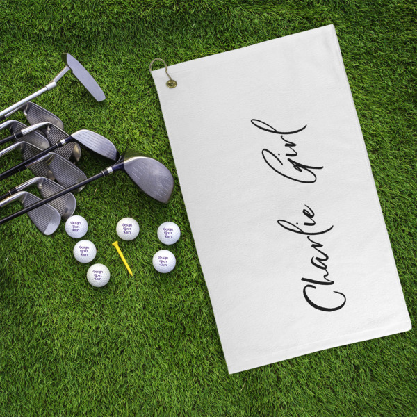 Custom Design - Microfiber Golf Towels - LIFESTYLE