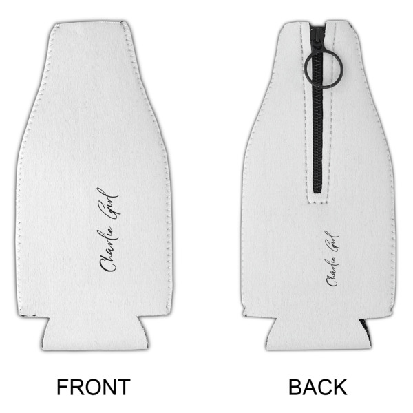 Custom Design - Zipper Bottle Cooler - APPROVAL