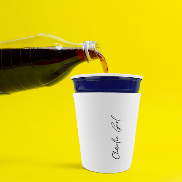 Custom Design - Party Cup Sleeves - without bottom - Lifestyle