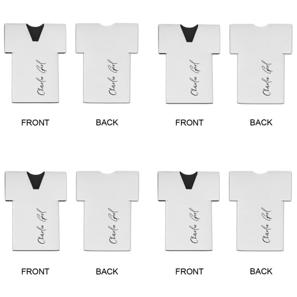 Custom Design - Jersey Bottle Cooler - Set of 4 - APPROVAL