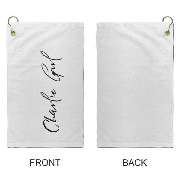 Custom Design - Microfiber Golf Towels - Small - Approval