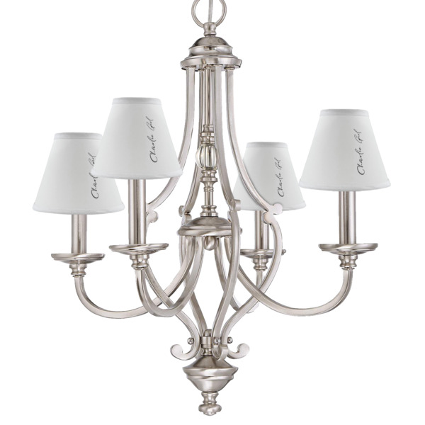 Custom Design - Chandelier Shade Shade - Lifestyle (On chandelier)