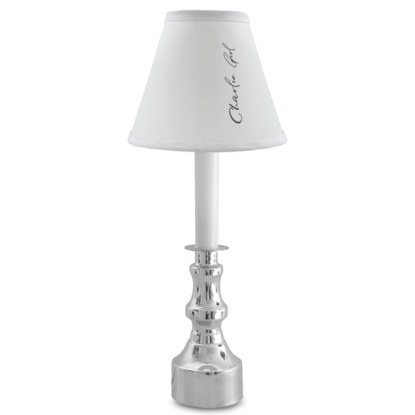 Custom Design - Chandelier Lamp Shade - Lifestyle (On candle stick)