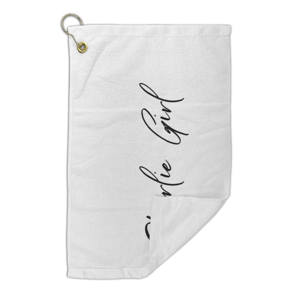 Custom Design - Microfiber Golf Towels Small - Front Folded