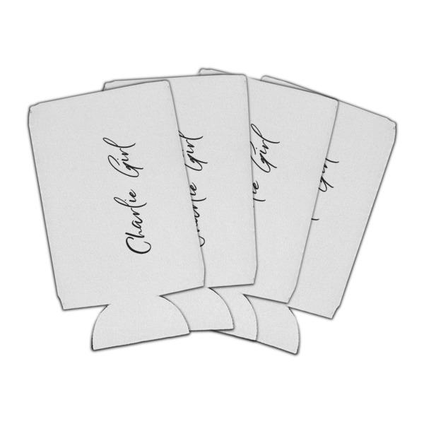 Custom Design Your Own Can Cooler - 16 oz - Set of 4