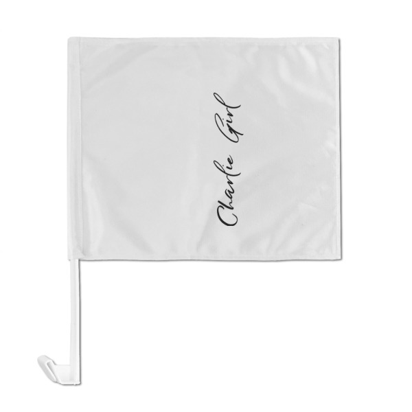 Custom Design - Car Flag - Large - FRONT